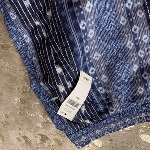 GAP Shorts - NWT • blue tribal linen shorts GAP Shorts - NWT • blue tribal linen shorts